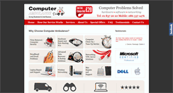 Desktop Screenshot of computerambulance.ie